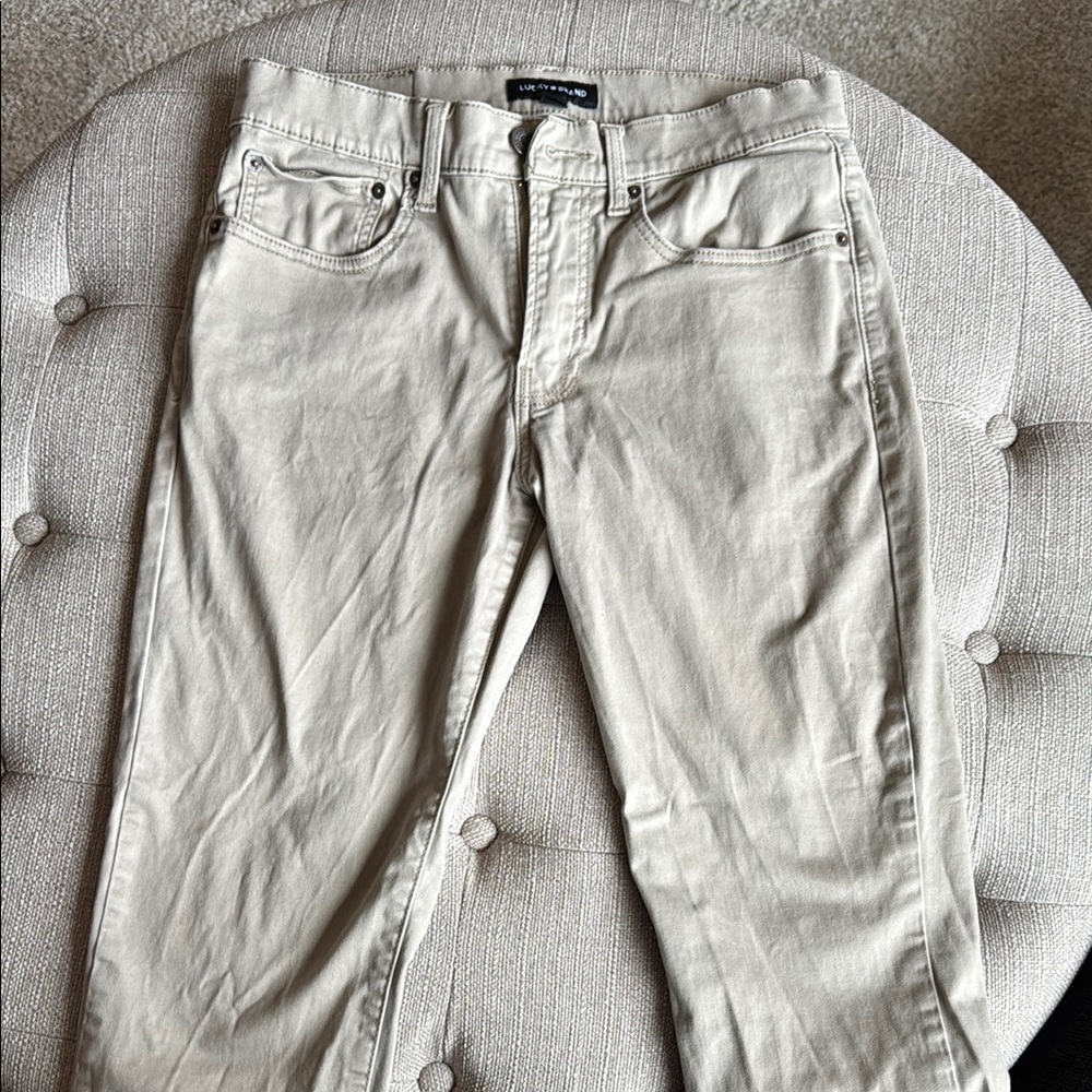 Lucky Brand Tan Chinos